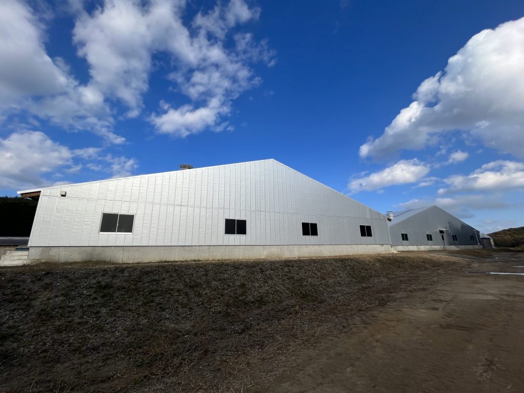 八木沢地区養豚施設新築工事