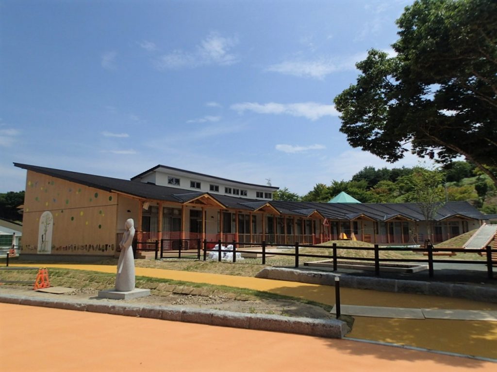 飯舘村学校等再開発整備事業（第２工区）認定こども園工事）