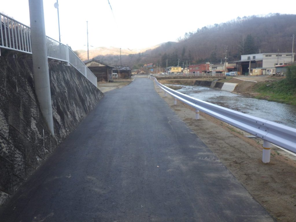 道場七窪線　道路災害復旧工事
