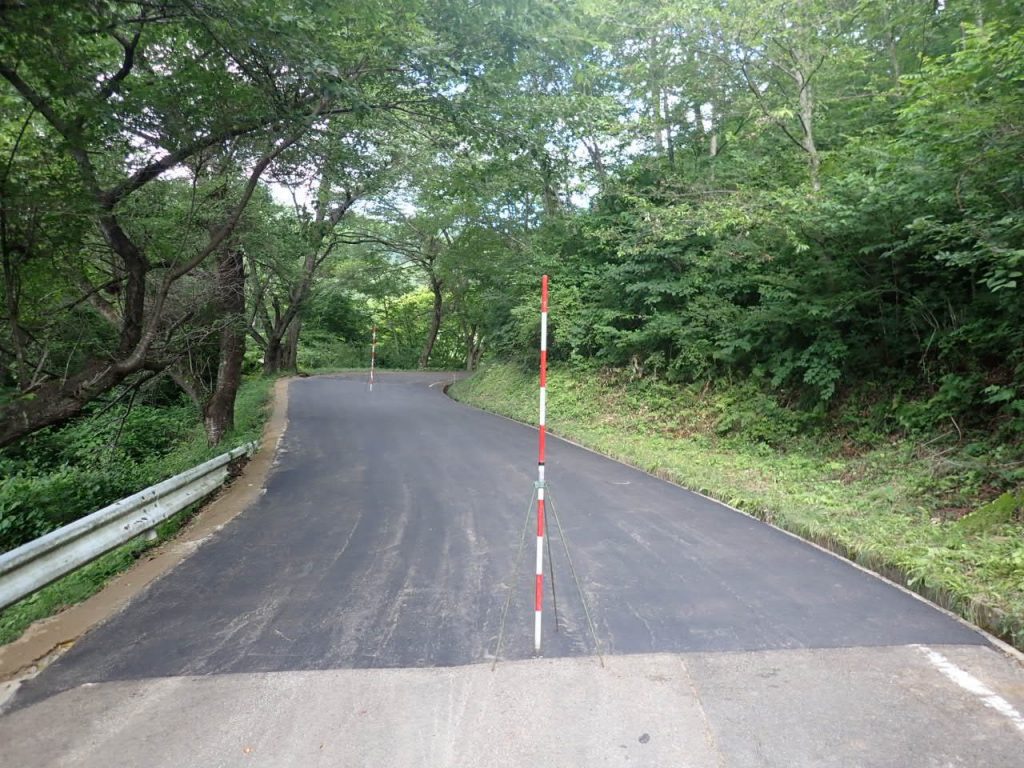 林道切伏線　災害復旧工事
