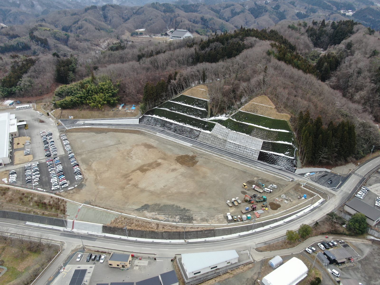 中山工業団地拡充整備造成工事